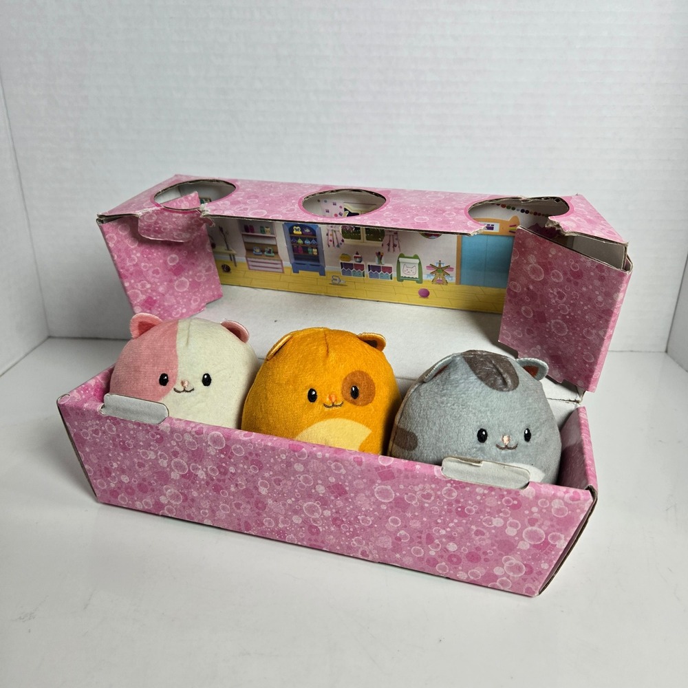 Gabby's Dollhouse Hamster Kitties Plush Toys Set Best Friends 2022 Box Damage